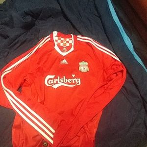 Adidas long sleeve liverpool Soccer jersey